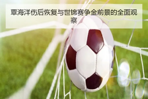 覃海洋伤后恢复与世锦赛争金前景的全面观察